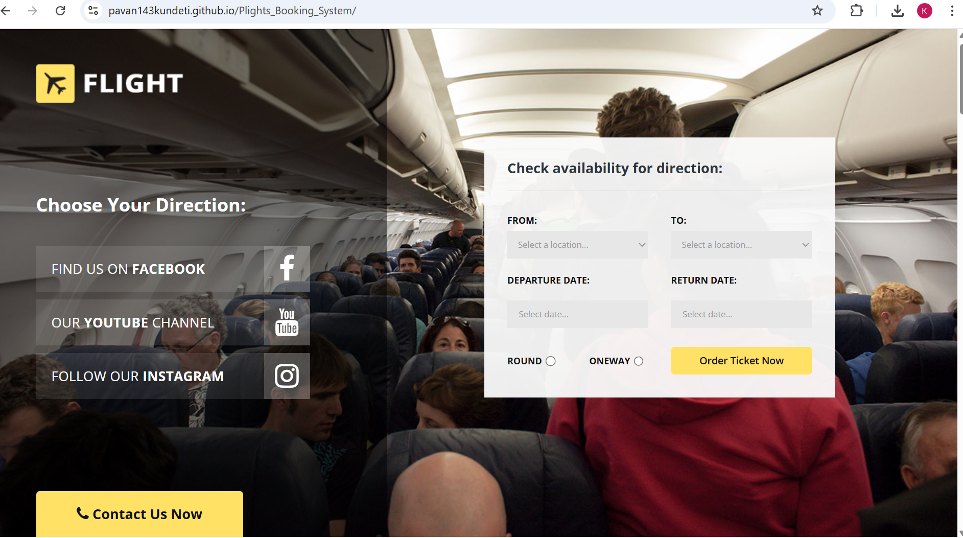 Flight Booking System